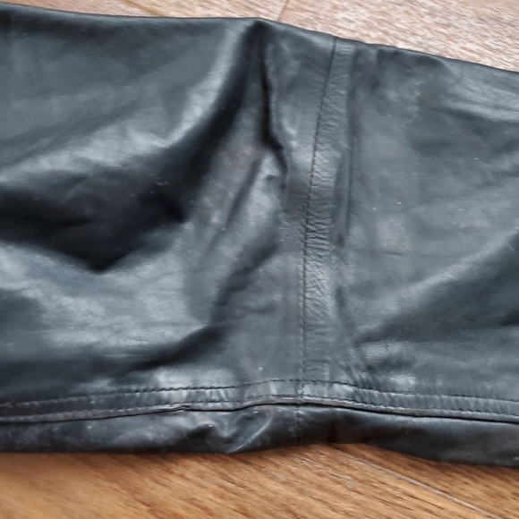 Black Leather Pants - Picture 9 of 12